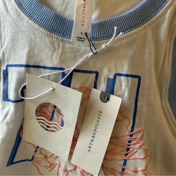 NWT Daily Ritual Sleeveless Varsity Midi Tank Dress size S - Picture 12 of 12